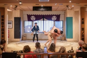 Tokyo: Familjesumo-workshop och live brottningsshow med lunch
