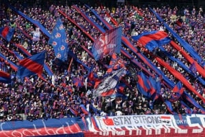 Tokio: Ajinomoto-stadionilla pelattava FC TOKYO -jalkapallo-ottelu.