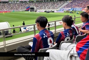 Tokio: Ajinomoto-stadionilla pelattava FC TOKYO -jalkapallo-ottelu.