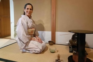 Tokio: een hele dag zen, theeceremonie en kalligrafie-retraite (8 uur)