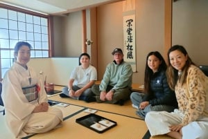 Tokio: een hele dag zen, theeceremonie en kalligrafie-retraite (8 uur)