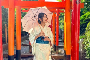 Tokyo:Genuine Tea Ceremony, Kimono Dressing, and Photography