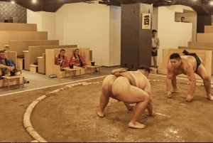 Tokyo Ginza: Sumo- og Mikoshi-opplevelse med måltidsplan