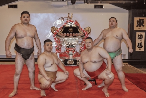 Tokyo Ginza: Sumo- og Mikoshi-opplevelse med måltidsplan