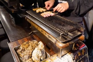 Privat kvällstur med barrunda i Shinjuku Golden Gai