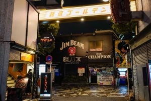 Privat kvällstur med barrunda i Shinjuku Golden Gai