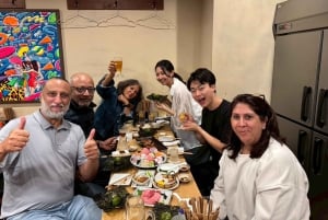 Privat kvällstur med barrunda i Shinjuku Golden Gai