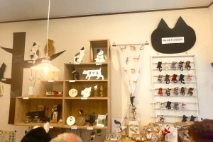 Tokio: Świątynia kotów Gotokuji, kawiarnia dla kotów w Shinjuku i wycieczka z kotem 3D