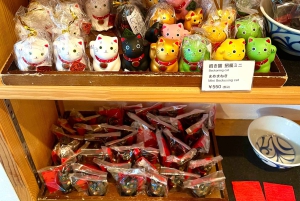 Tokio: Świątynia kotów Gotokuji, kawiarnia dla kotów w Shinjuku i wycieczka z kotem 3D