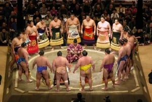 Tokyo: Se en stor sumoturnering