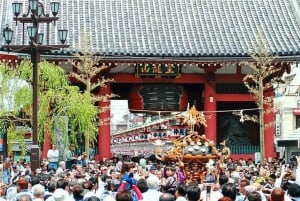 Токио: пешая экскурсия с гидом и мастер-класс по изготовлению вагаси