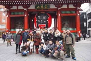 Токио: пешая экскурсия с гидом и мастер-класс по изготовлению вагаси