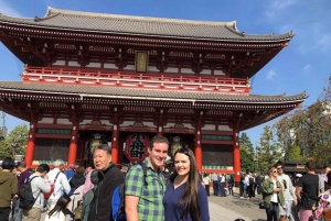 Tokyo: Guidet byvandring med wagashi-kursus