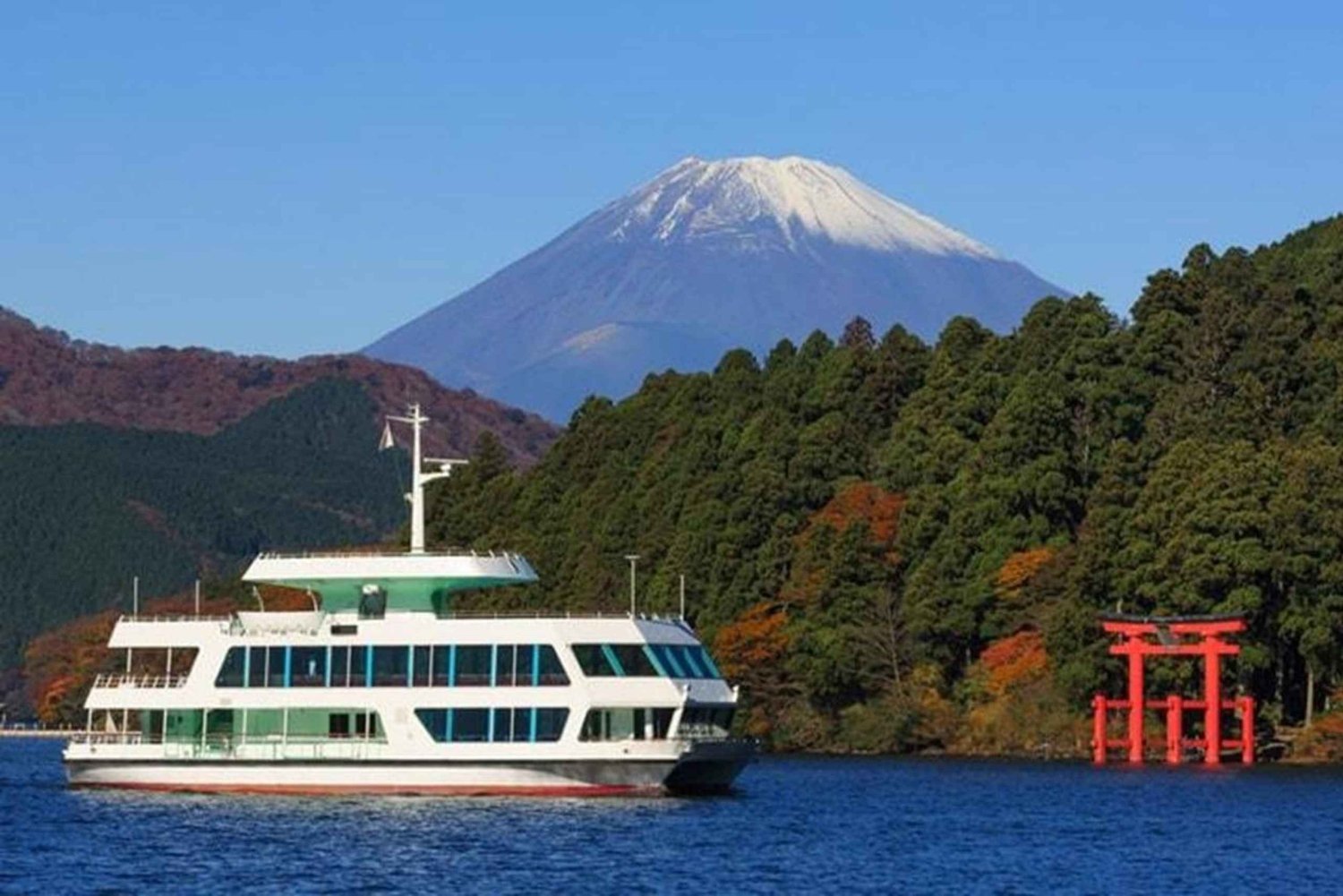 Tokio: Hakone, góra Fuji, rejs, kolejka linowa, lunch, Shinkansen