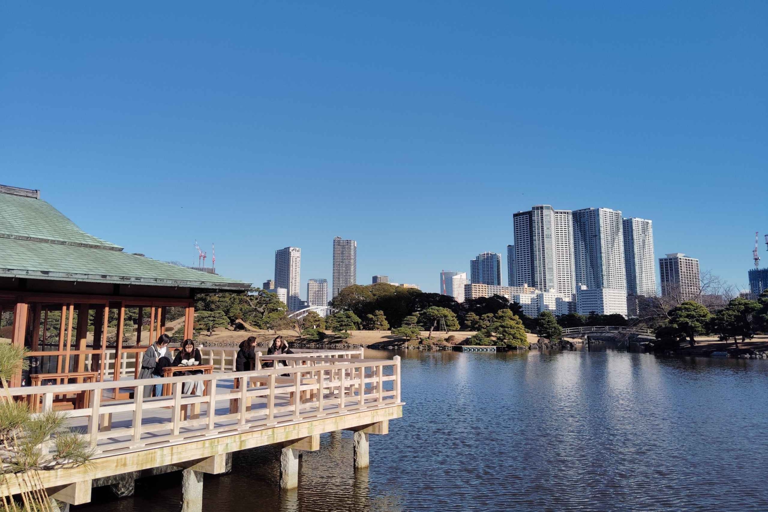 Tokio: Hama-rikyu Garden opastettu kiertoajelu pääsylipun kanssa