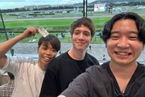 Tokio: paardenrace-ervaring met een lokale fan