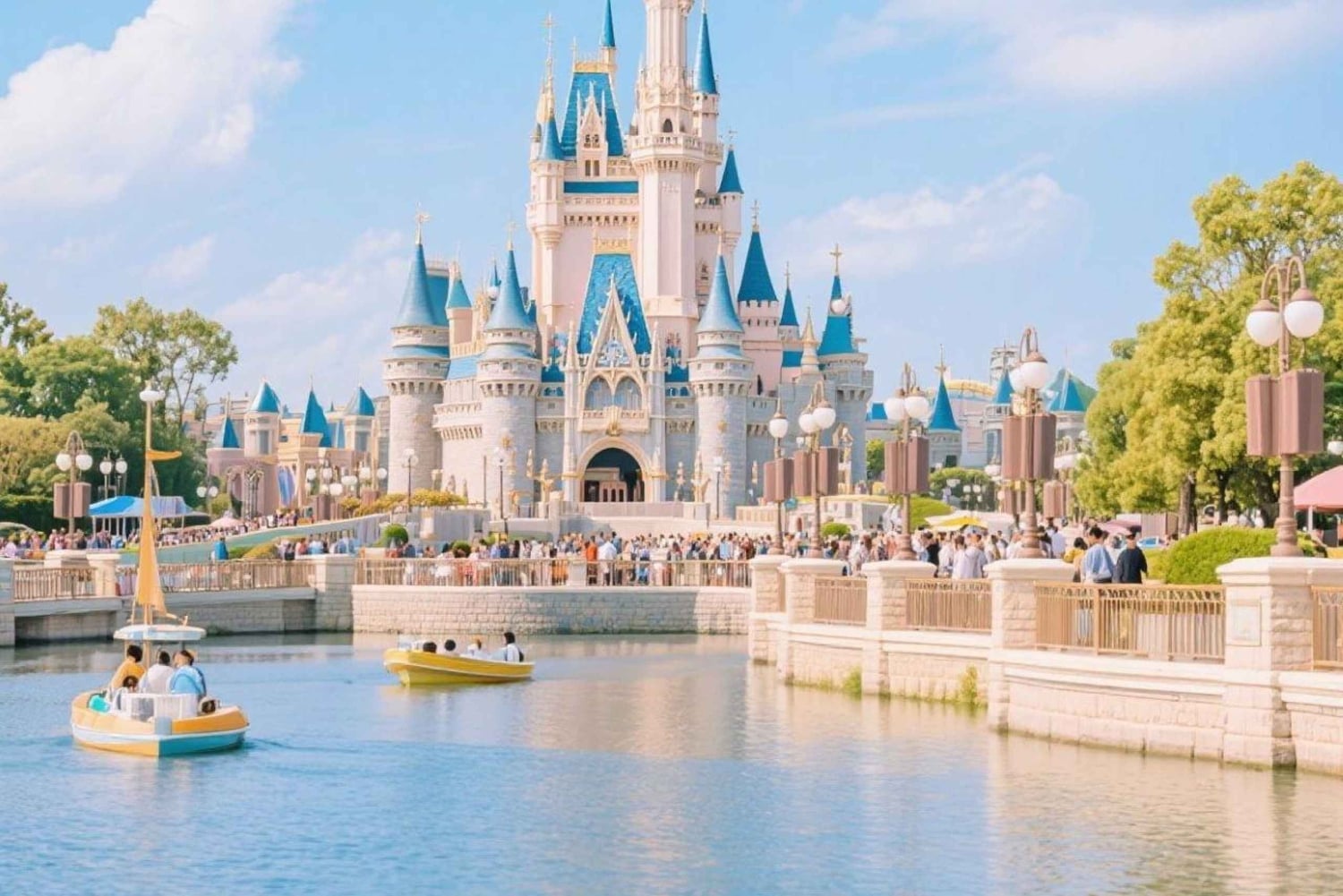 Tokio: Hotellikuljetus Tokion Disneylandiin tai DisneySea-teemapuistoon ja takaisin