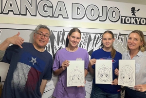 Tokio/Ikebukuro Lekcja mangi prowadzona przez aktywnych profesjonalnych artystów mangi