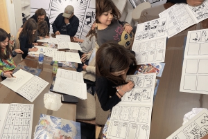 Tokio/Ikebukuro Lekcja mangi prowadzona przez aktywnych profesjonalnych artystów mangi