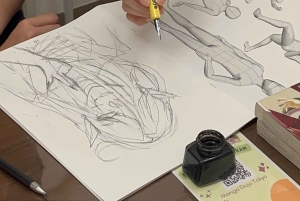 Tokio/Ikebukuro Lekcja mangi prowadzona przez aktywnych profesjonalnych artystów mangi