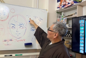 Tokio/Ikebukuro Lekcja mangi prowadzona przez aktywnych profesjonalnych artystów mangi