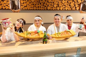 Tokio: Japan Sushi Clubin sushinvalmistuskurssi Asakusassa