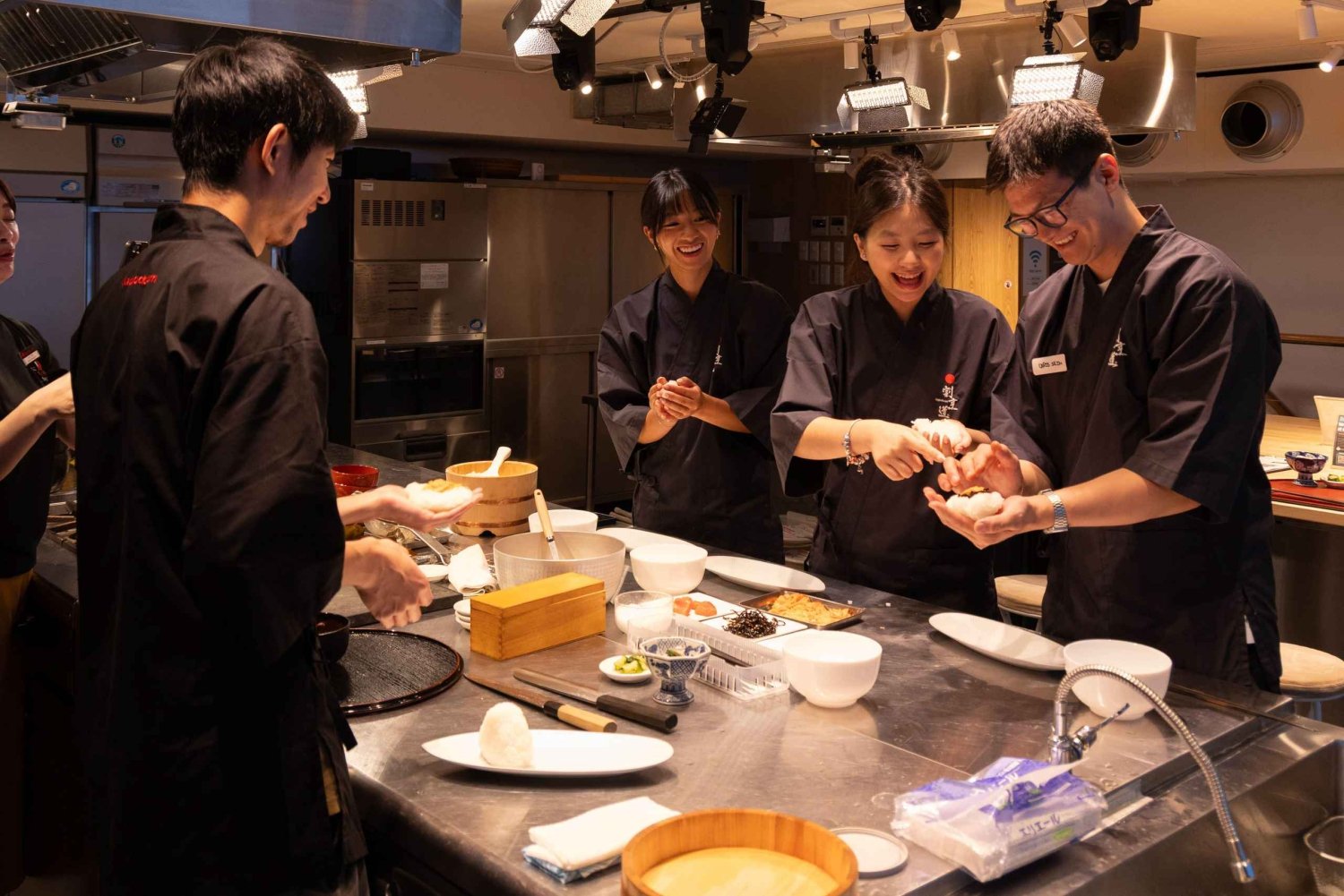 Tokyo Japanese Cooking Class: Onigiri, Dashi & Side Dishes