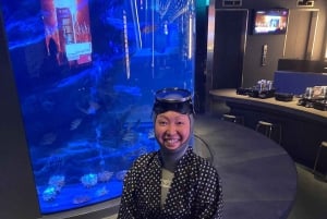 Tokyo: Japanese Experiece Dinner with Diving Ama Performance