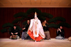 Tokyo: Japansk traditionel scenekunstforestilling med middag