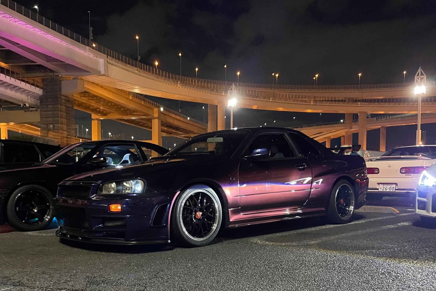 Nuit JDM à Tokyo : C63s AMG Edition 1 de 600 chevaux (réservé)