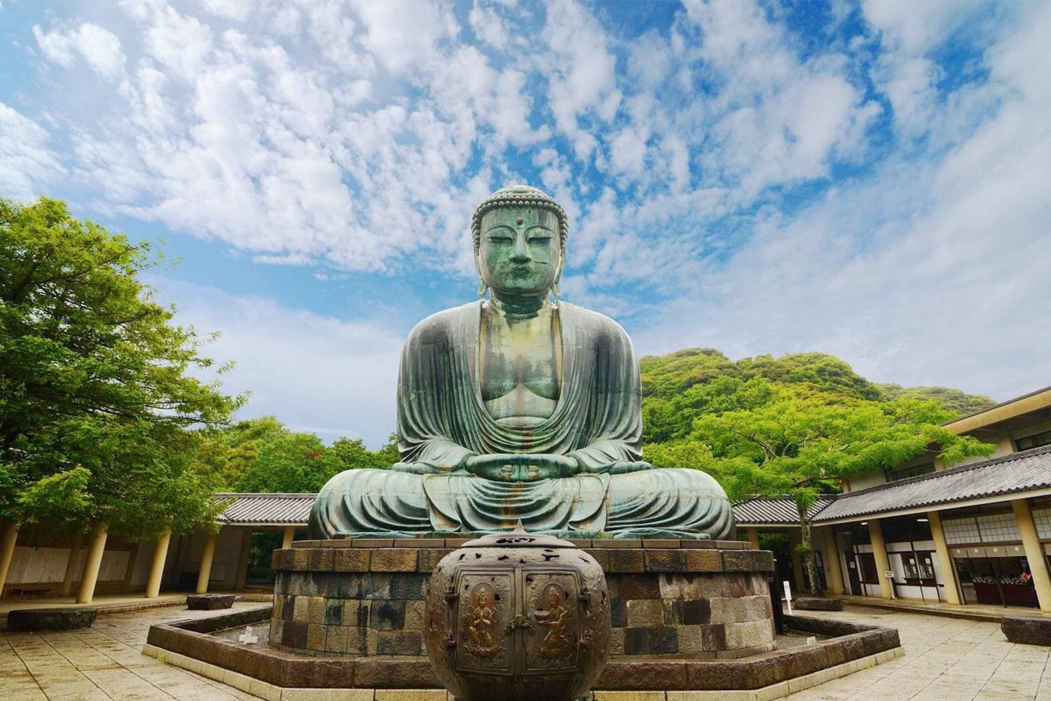 Tokyo: Kamakura, Enoshima-tur med tog, Great Buddha