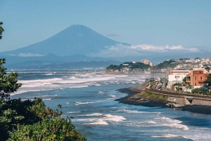 Tokyo: Kamakura, Enoshima-tur med tog, Great Buddha