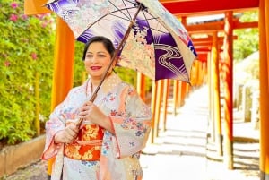 Tokyo: Kimono Dressing, Walking, and Photography Session