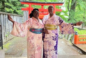 Tokyo: Kimono Dressing, Walking, and Photography Session