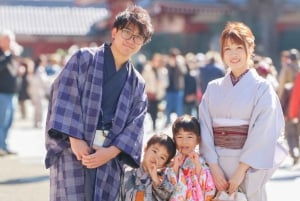 Tokio : Alquiler de Kimonos en Asakusa Proporcionado por KanoWafuku