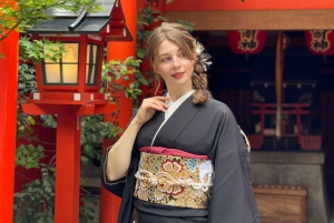 Tokio : Alquiler de Kimonos en Asakusa Proporcionado por KanoWafuku
