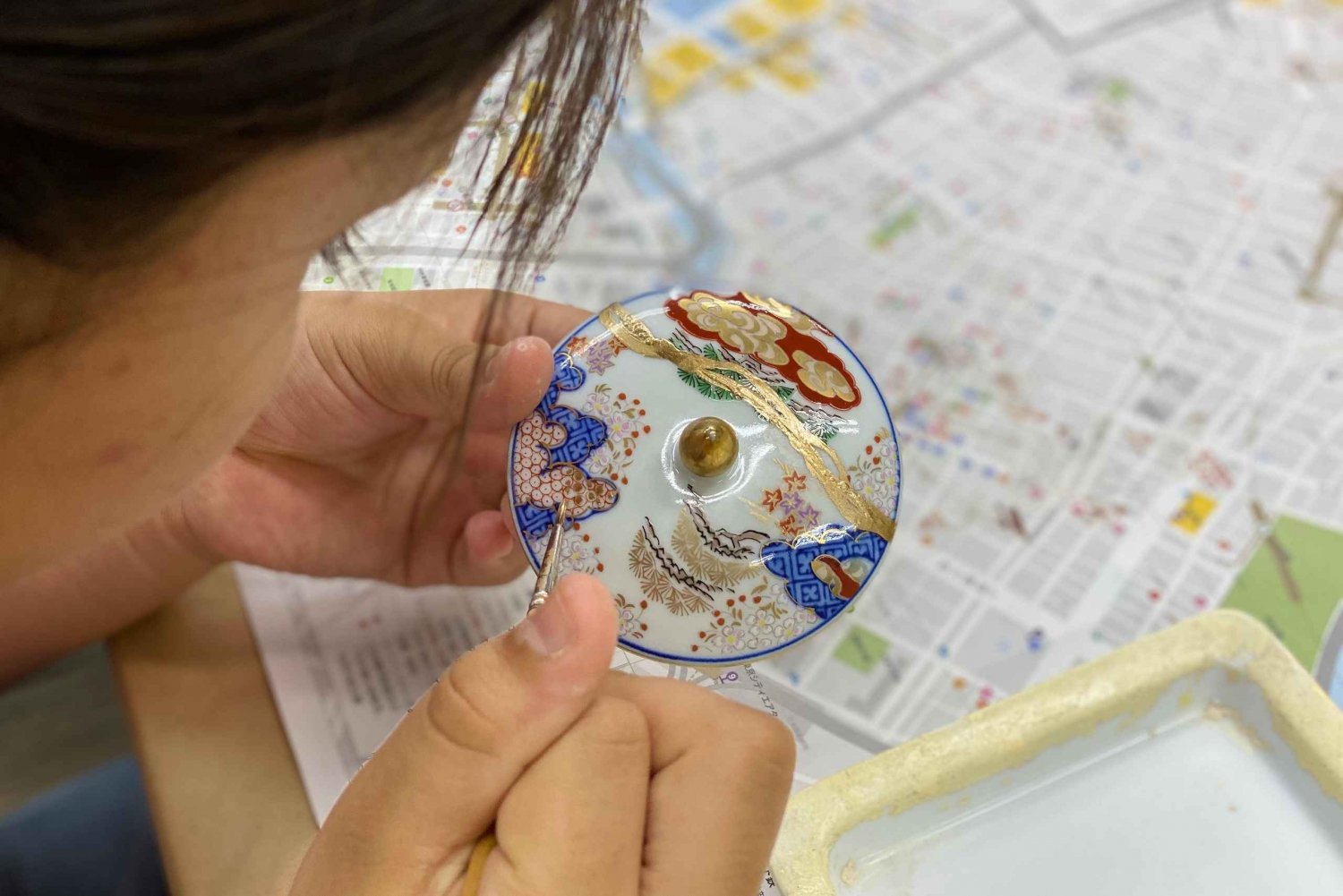 Tokyo: Laboratorio di riparazione dell'arte Kintsugi