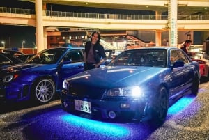 Tokyo: Legendarisk JDM CAR TOUR Daikoku Underground Meetup