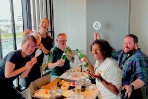 Tokyo: Sushi Making Class with Optional Sake Set in Asakusa