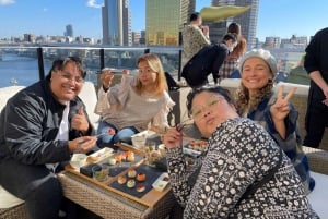 Tokyo: Sushi Making Class with Optional Sake Set in Asakusa