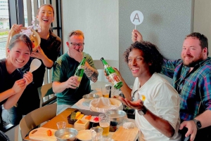 Tokyo: Sushi Making Class with Optional Sake Set in Asakusa