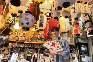 Tokio: Taller de fabricación de linternas en Asakusa con un artesano