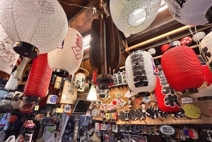 Tokio: Taller de fabricación de linternas en Asakusa con un artesano