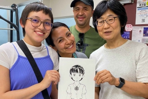 Tokyo: laboratorio di manga e anime con un artista professionista