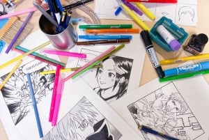 Tokio: Warsztaty rysowania mangi prowadzone przez profesjonalnego artystę mangi