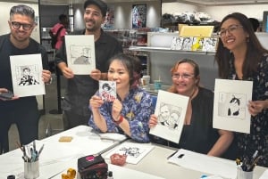 Tokio: Warsztaty rysowania mangi prowadzone przez profesjonalnego artystę mangi