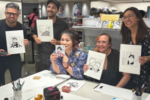 Tokio: Taller de Dibujo Manga Guiado por Artista Manga Profesional