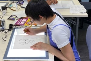 Tokyo: Manga, Anime Workshop med en proffs