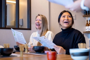 Tokyo: Matcha-tillverkning med mochi-godis i Asakusa