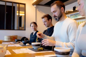 Tokyo: Matcha-tillverkning med mochi-godis i Asakusa